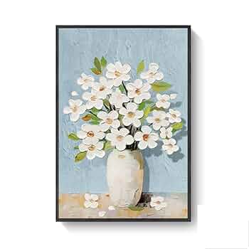 花瓶と花のパステル画アートインテリア三々サイズ 花瓶と花のパステル画アートインテリア三々サイズ 花瓶と花の